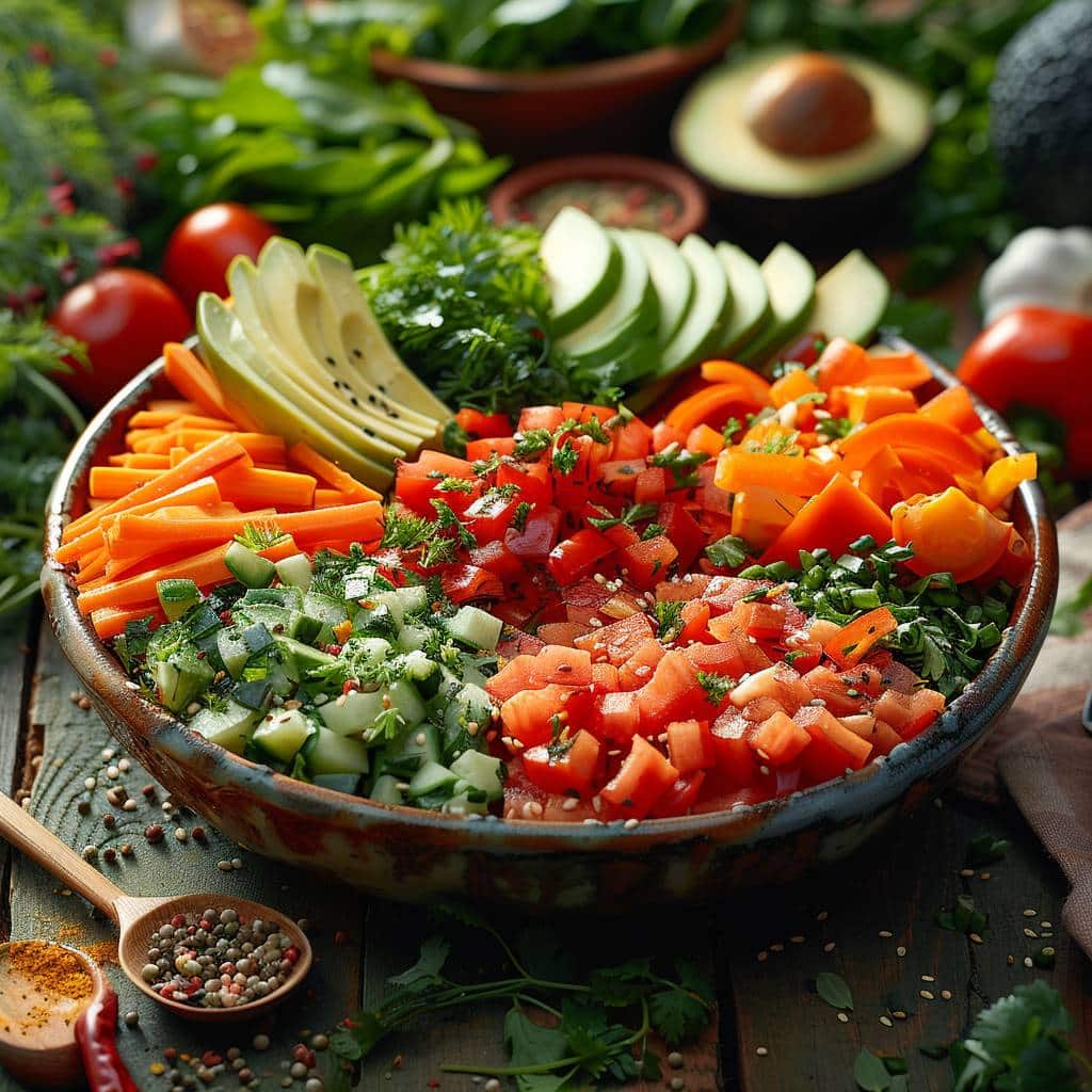 Choisir une base de légumes