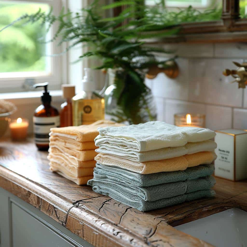 Les lingettes démaquillantes lavables