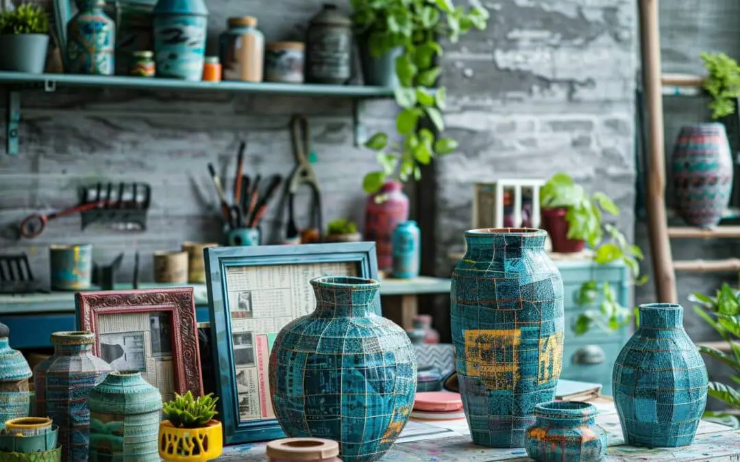 DIY Décoration : Créez vos propres objets déco avec des matériaux recyclés